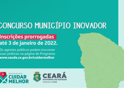 Inscrições de práticas para o 1º Concurso Município Inovador são prorrogadas até 3 de janeiro de 2022