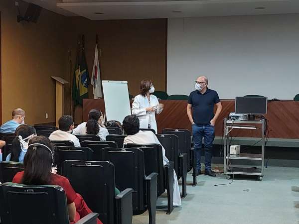 ESP/CE participa de sessão clínica sobre Elmo no Hospital de Messejana