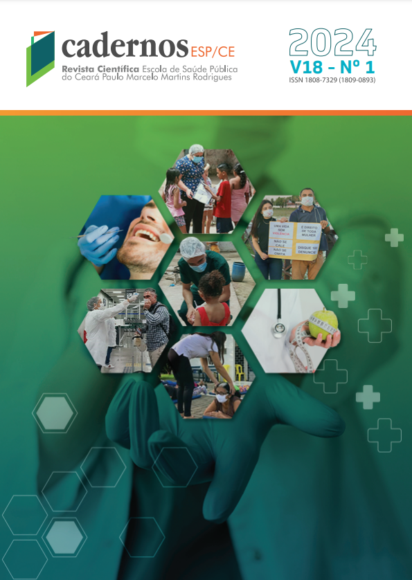 					Visualizar v. 18 n. 1 (2024): Cadernos ESP - Revista Cientí­fica da Escola de Saúde Pública do Ceará
				
